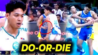 SINUNTOK si Ricci Rivero natawa sa nangyari Calvin Abueva  Game 4 Semis Magnolia vs Phoenix [upl. by Irb884]