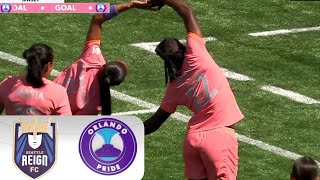 Orlando Pride Unstoppable Seattle Reign vs Orlando Pride Highlights [upl. by Iot]