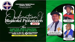 ORDINATION OF MINISTERIAL PROBATIONERS 2024 [upl. by Plante]