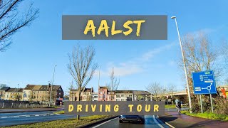 Driving tour in the city of Aalst in Belgium 🇧🇪  4K [upl. by Zelde]