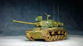 M41 Walker Bulldog JGSDF 172 Cardstock  Tank Model [upl. by Imef]