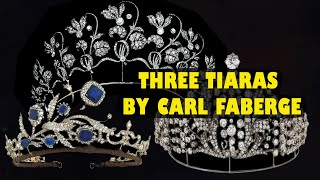 Three of Carl Fabergés rarest tiaras with quotdiamond lightsquot which one is more beautiful [upl. by Evelin]