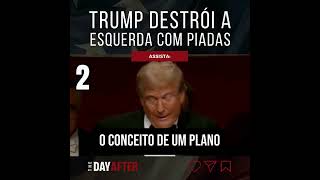 Trump ri dos democratas Veja o video [upl. by Ruosnam]