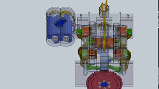 Opposed Piston Engine Design  Commer TS3  Solidworks [upl. by Fang84]