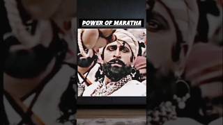 P O W E R OF MARATHA EMPIRE JAI SHIVRA 🚩 shoorveer3 marathaempire viralvideo [upl. by Lemal746]