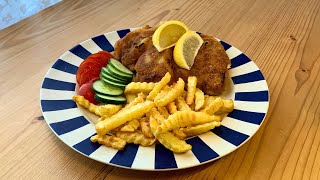 Wiener Schnitzel  A Simple and Flavorful Everyday Favorite [upl. by Hawger]