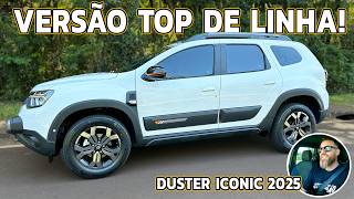 DUSTER ICONIC 2025  Test Drive Completo Acelerando Forte o Motor Turbo [upl. by Ardnossac]