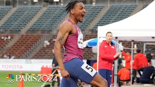 Team USAs Jaydin Blackwell snags 100m gold to highlight Day 2 of Para TampF Worlds  NBC Sports [upl. by Boothe]