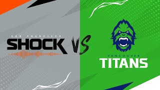 sanfranciscoshock vs vancouvertitans  Spring Stage Knockouts West  Week 1 Day 1 [upl. by Scheck]