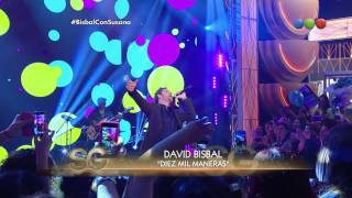 David Bisbal en vivo quotDiez mil manerasquot  Susana Gimenez 2014 [upl. by Hamirak]