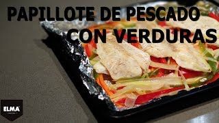 Papillote de pescado con verduras  horno portátil eléctrico ELMA HM20 [upl. by Nimzaj]