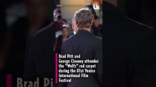 George Clooney amp Brad Pitts quotWolfsquot Debut at Venice Film Festival [upl. by Calan]