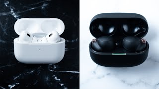 Airpods Pro 2 vs Bose QuietComfort Earbuds II vs Sony WF1000XM4 [upl. by Hardin875]