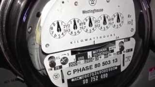 Electricity meter Westinghouse D5S [upl. by Thilde]