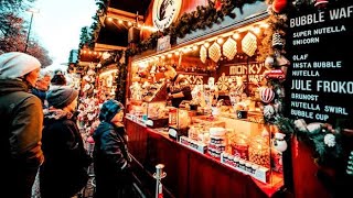 Christmas Market Oslo 2023  Walking Tour in Oslo Norway 🇳🇴 [upl. by Solnit625]