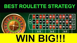 BEST Roulette Strategy  HUGE Profits [upl. by Akinad]