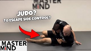 Escape side control using judo [upl. by Greenland]