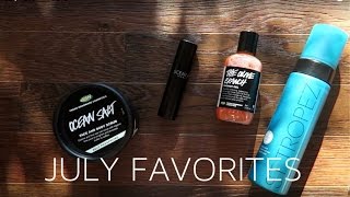 July Favorites 2015 [upl. by Suiradel]