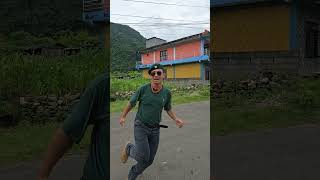 bhadar road ma lahure jhola ko nepali song dance [upl. by Noble]