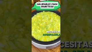 Recetas para diabeticos alimentacion recetas diabetestipo1 comida diabeticas [upl. by Nylsirhc]