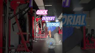 QUICK deadlift tutorial for my ladies For heavier lifts check outSquatUniversity womenwholift [upl. by Philemol]