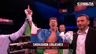 SHOHJAHON ERGASHEV VS SONNY FREDRICKSON FULL FIGHT [upl. by Coffeng]