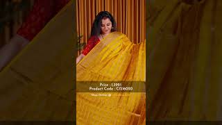 Semi Organza Saree priced  ₹10991599 [upl. by Rebak429]