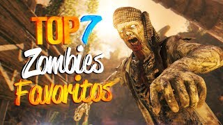 TOP 7 Mis Zombies Especiales Favoritos  Call of Duty Zombies [upl. by Judsen381]