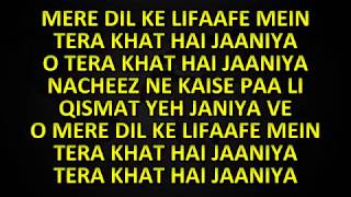 Tu nazam nazam sa mere karaoke original  v created 2 [upl. by Yleek]