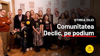 28 martie 2024 Comunitatea Declic premiată pentru schimbările bune făcute în România [upl. by Bord]