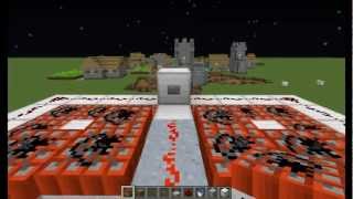 Minecraft  Rotatable TNT Cannon  No Mods [upl. by Kone]