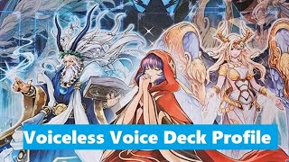 Voiceless Voice Deck Profile April 2024 format [upl. by Dominique439]