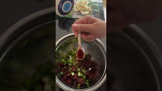 Rote Beete Salat rotebetesaladrecipe saladrecipe easyrecipe shortvideo shorts 5minute [upl. by Averil]