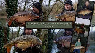 Amazing Day Ticket Lake  Whelford Pools  30 Years apart  Carp Fishing [upl. by Gino]