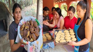 Asi nos quedaron😱las semitas🥐de maicillo😱una ricura😋El Buen Salvadoreño [upl. by Newmark148]