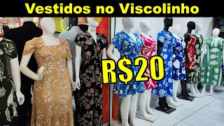 VESTIDOS NO VISCOLINHO MUITO BARATO DIRETO DE FÁBRICA EM SANTA CRUZ DO CAPIBARIBE [upl. by Nepets]