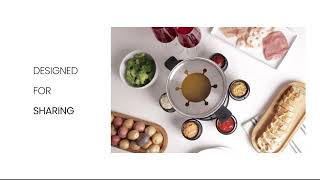 Lazy Susan 16Piece Fondue Set [upl. by Eninahs]