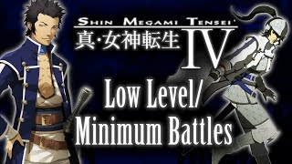 Can You Beat Shin Megami Tensei IV with Only Mandatory Battles [upl. by Nevad]