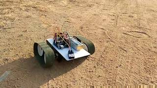 Fly sky controlled rc car using l298n Thug Life intro [upl. by Enitsrik]