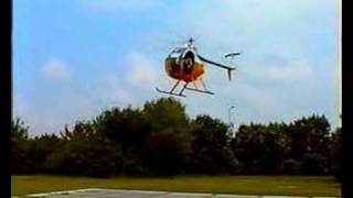 Mini500 Helicopter First Flight 1998 Gerard Brinkert [upl. by Akahs]