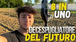 Il DECESPUGLIATORE del FUTURO 8 in 1 INDISPENSABILE per il TUO ORTO [upl. by Leoy]