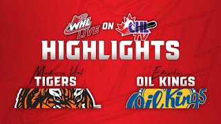 Medicine Hat Tigers at Edmonton Oil Kings 1113  WHL Highlights 202425 [upl. by Llenrev530]