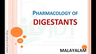 Digestants Pharmacology Malayalam [upl. by Roosnam]