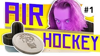 On a construit UN AIRHOCKEY DIY et cest FOU  EPISODE 1 [upl. by Aihtniroc5]