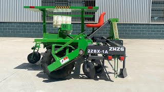 1 row Multifunctional seedling transplanter [upl. by Nabla]