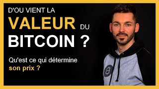 Quest ce qui détermine le prix du bitcoin  Doit vient la valeur du bitcoin [upl. by Alicec]