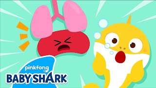 Hiccups  Science Songs for Kids  Baby Shark Official [upl. by Yllod]