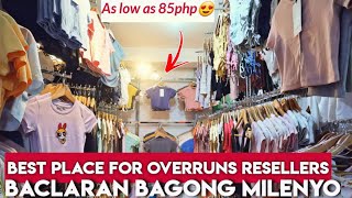 BACLARAN BAGONG MILENYO  Best Place for Overruns Resellers  As Low as 50 Pesos [upl. by Silvanus]