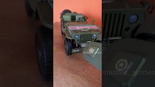 JJRC willis Winch installing part 2 jjrc willysjeep shorts [upl. by Yankee]