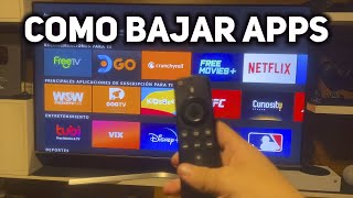 COMO DESCARGAR APPS PARA SMART TV 100 GRATIS [upl. by Gayner]